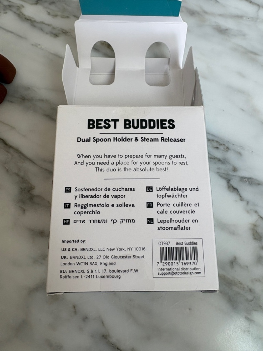 NEW Best Buddies Dog Dual Spoon Holder & Steam Releaser - Picture 6 of 6